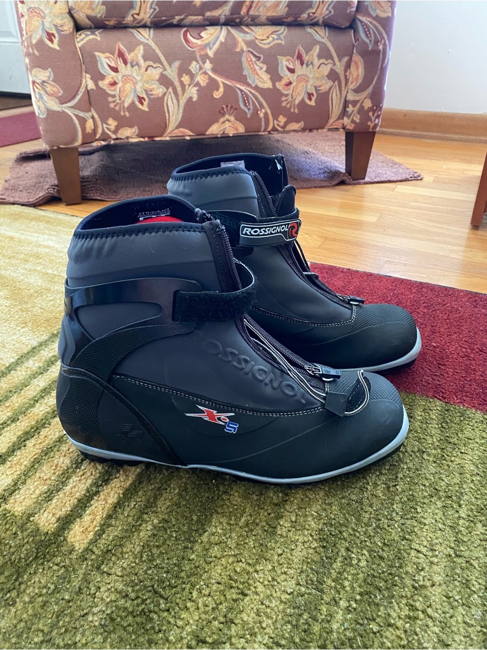 Rossignol Black and Gray Cross-Country Ski Boots
